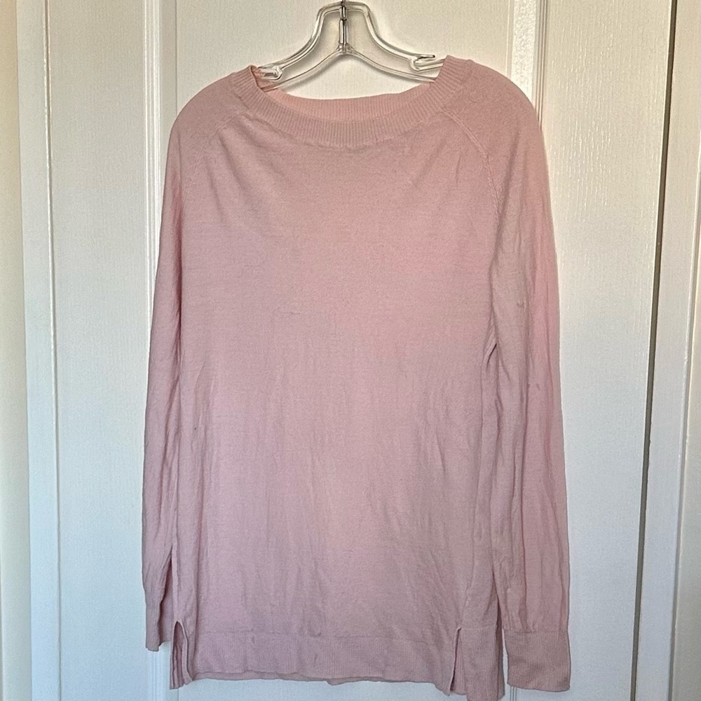 BANANA REPUBLIC Lightweight Extra Fine Merino Wool Crewneck Sweater L